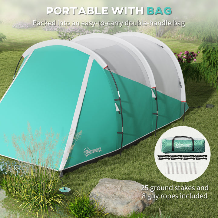 2 Room Camping Tent for 4-5 Man