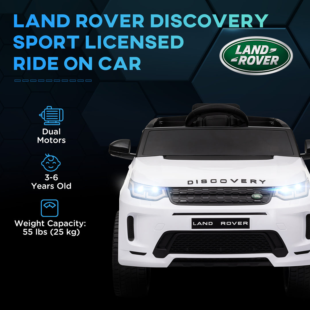 Land Rover Discovery Sport Licensed 12V Kids Ride on Car w/ Remote Control