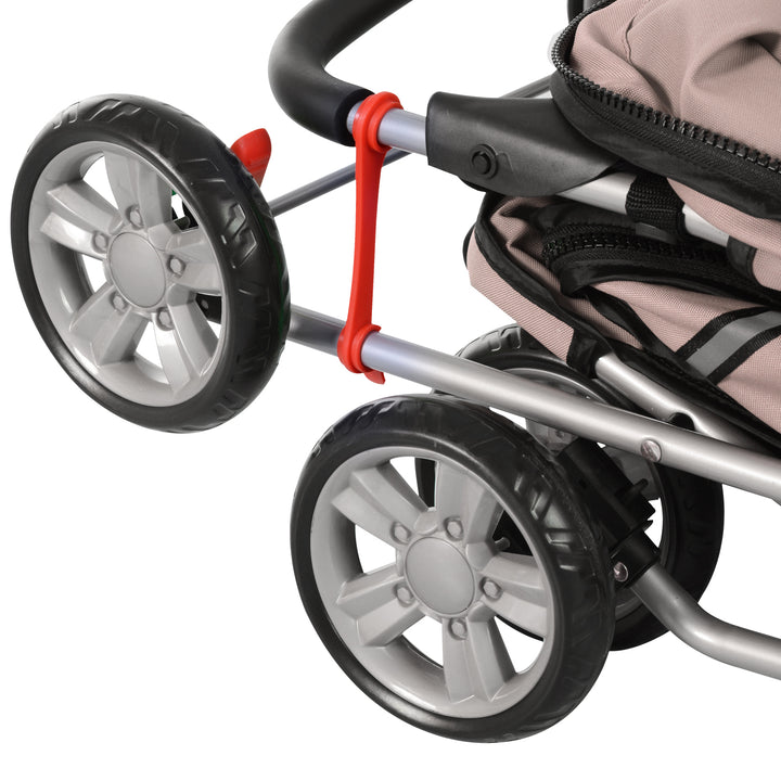 Pet Stroller Dog Pram Foldable with Wheels