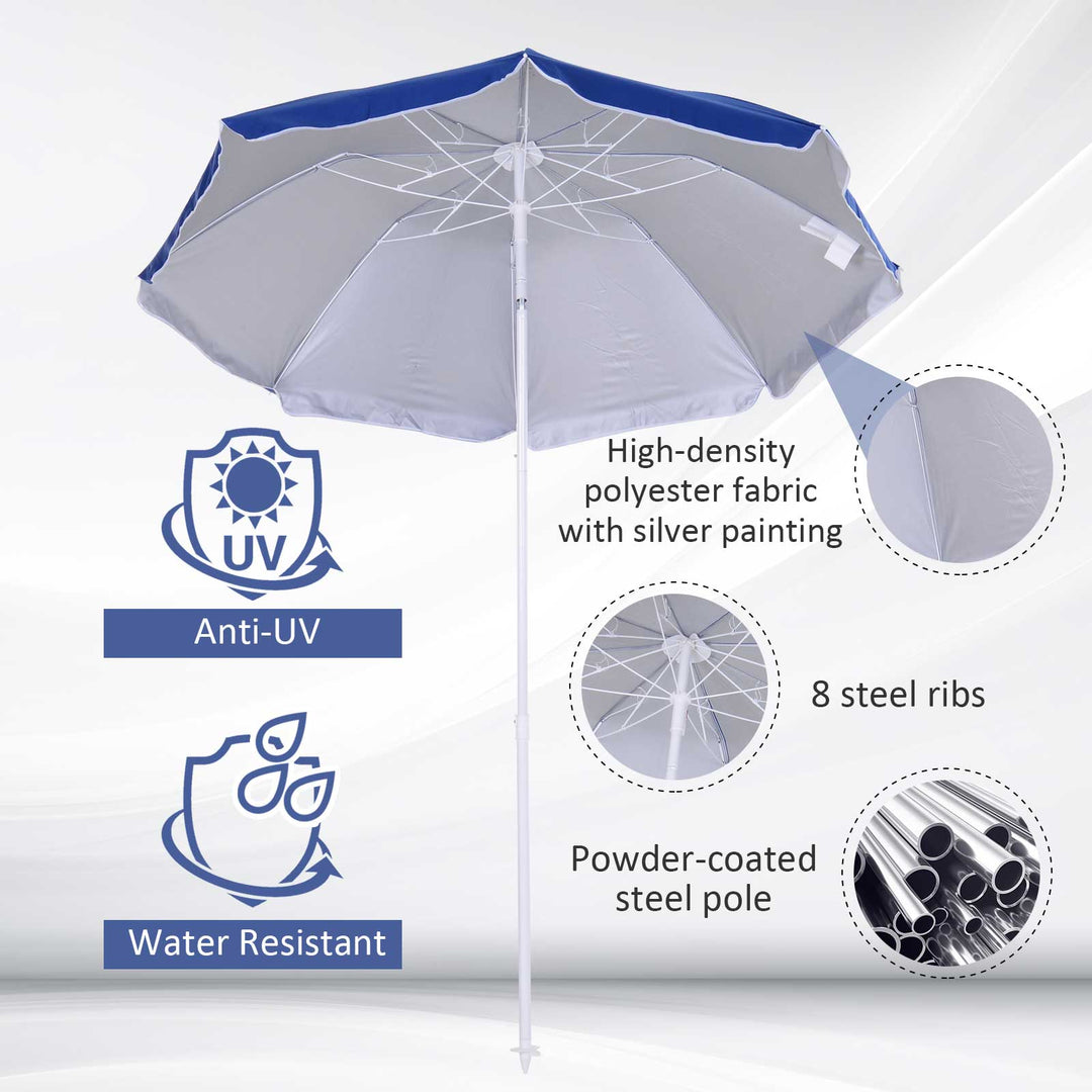 Waterproof Tilted Beach Parasol