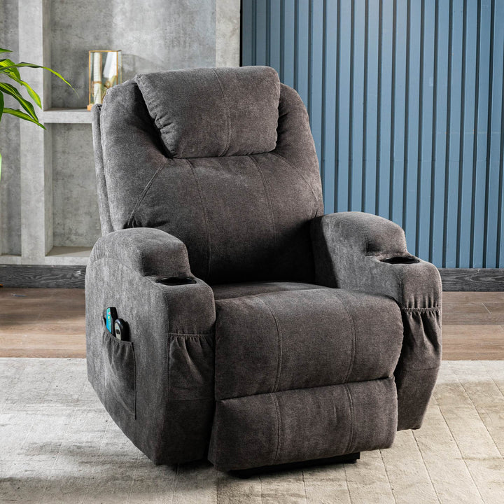 Power Lift Recliner Massage Chair with Heat and Electric Recliner Chair