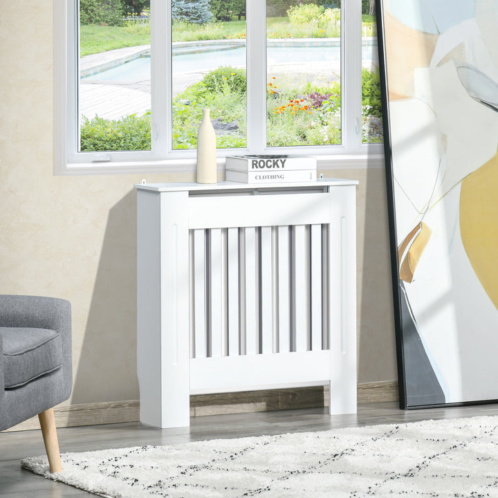 Vertical Slatted Radiator Cover