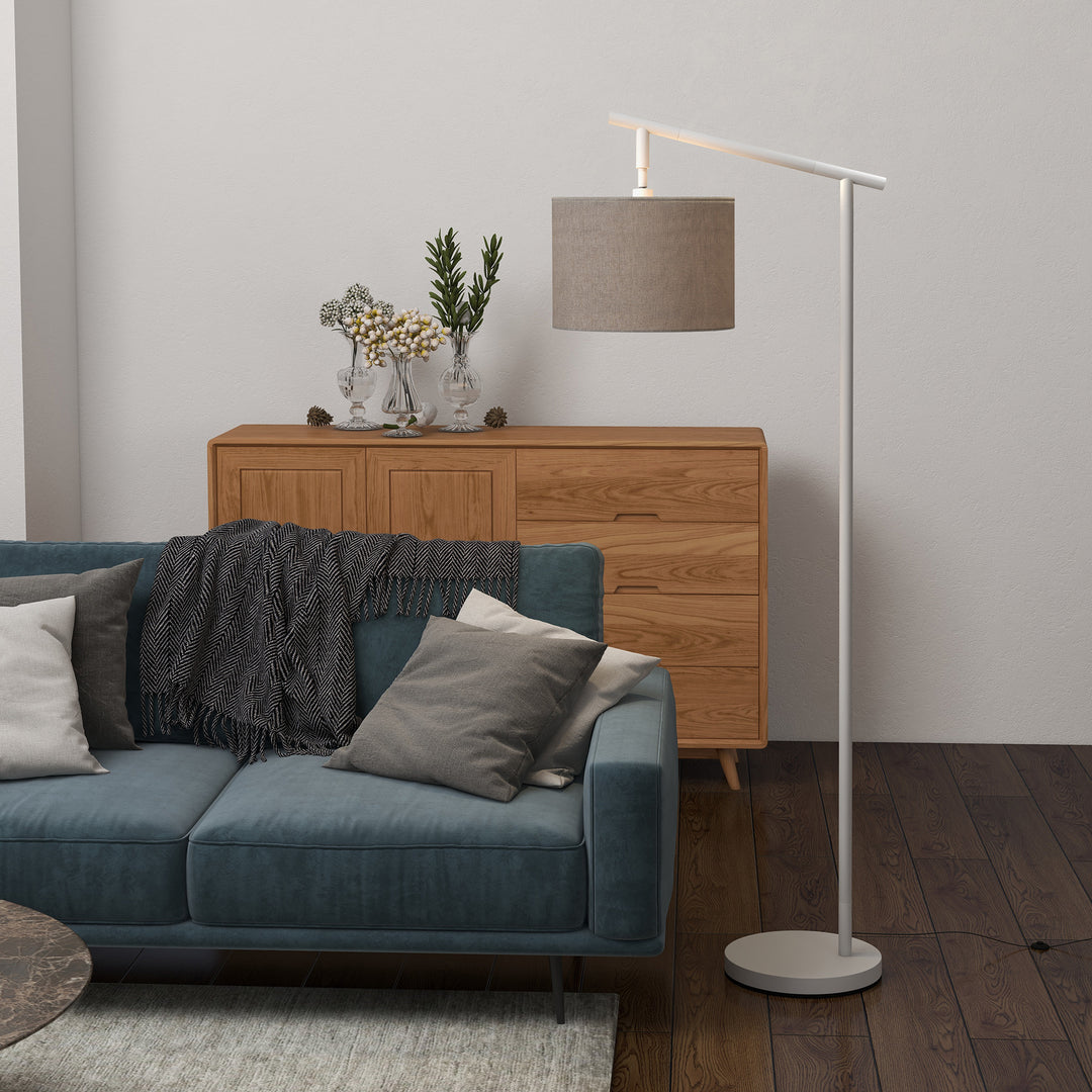 Modern Floor Lights with 350° Rotating Lampshade