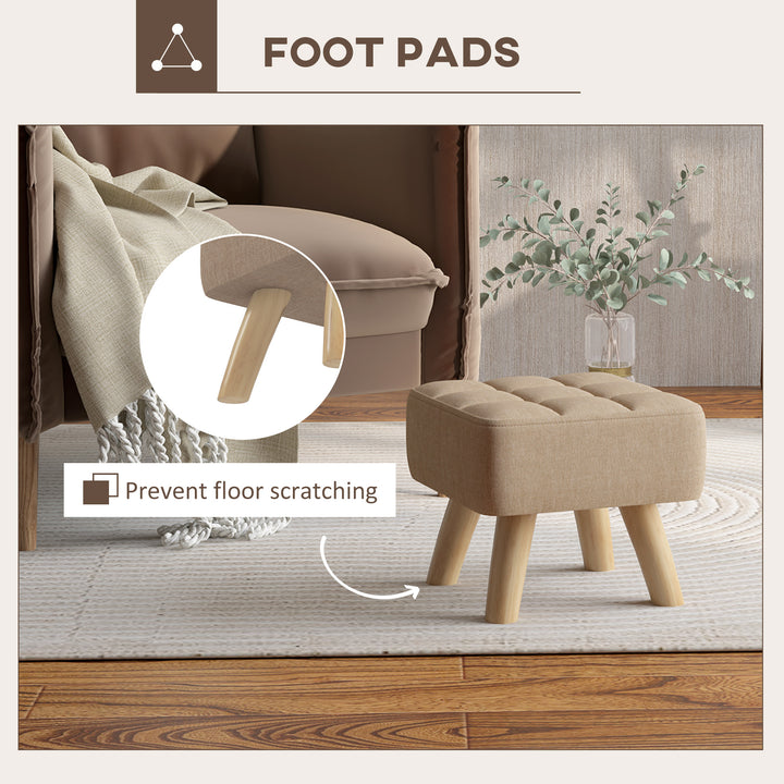 Modern Tufted Footstool