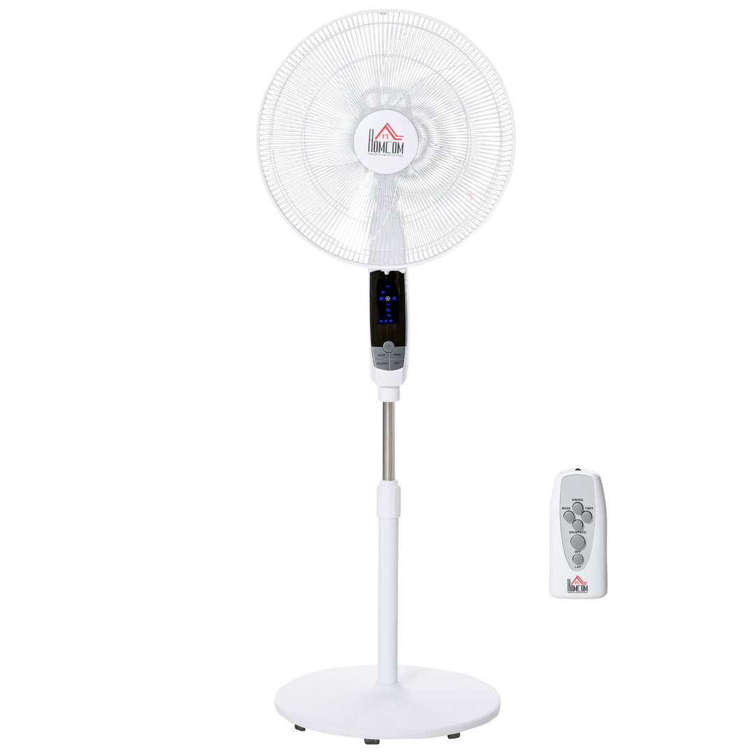 Pedestal Fan 54'' with LED Display