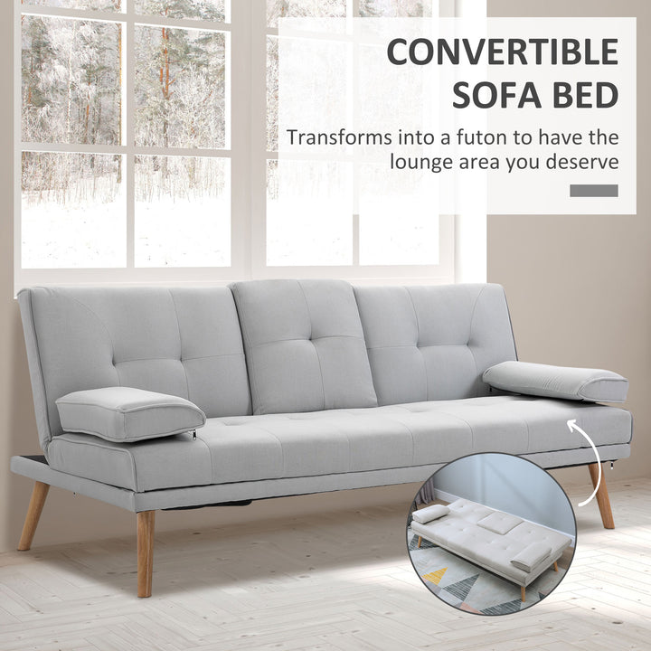 3 Seater Sofa Bed – Scandinavian Style Recliner