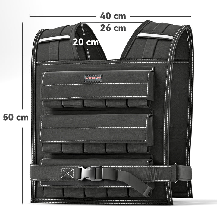 30KG Adjustable Weighted Vest