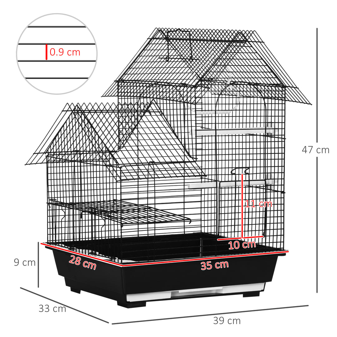 Metal Bird Cage w/ Stand