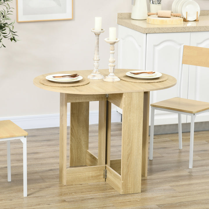 HOMCOM 2 Drop Leaf Dining Table