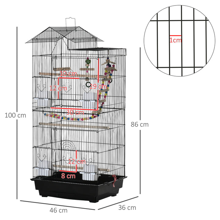 Bird Cage with Accessories