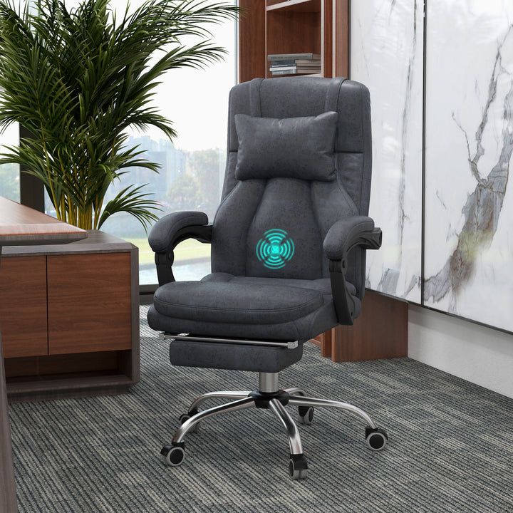 Vinsetto Executive High Back Massage Office Chair, Remote Control