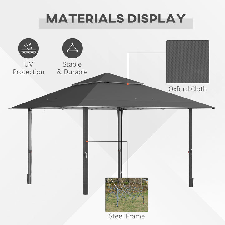 Pop-up Gazebo with Double Roof