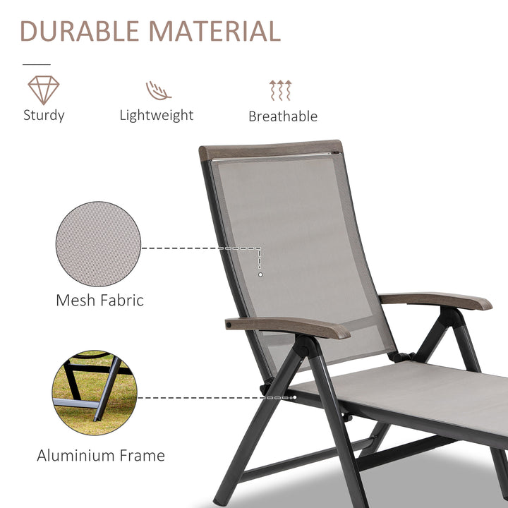 Outdoor Folding Sun Lounger