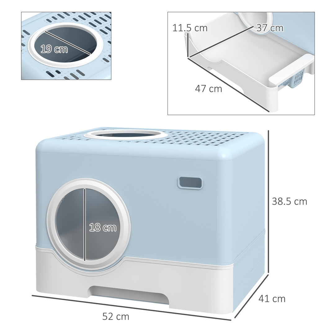 Enclosed Litter Sanctuary: Front/Top Entry