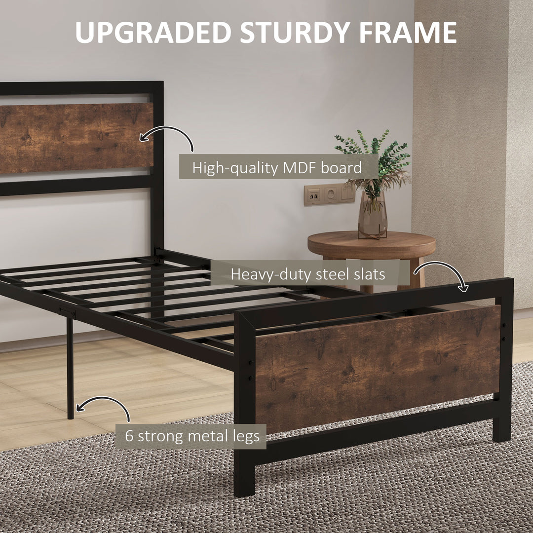 Single Metal Bed Frame