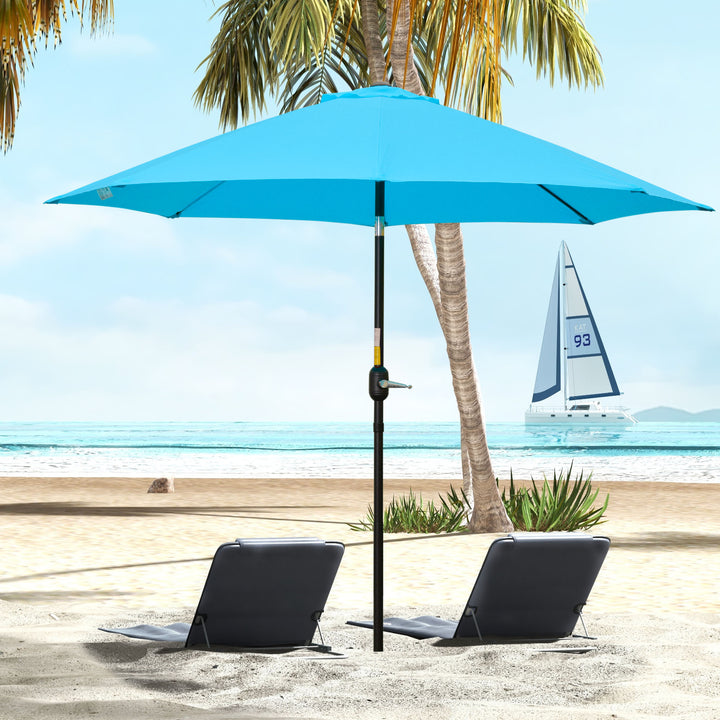 2.6M Patio Sun Umbrella with Tilt