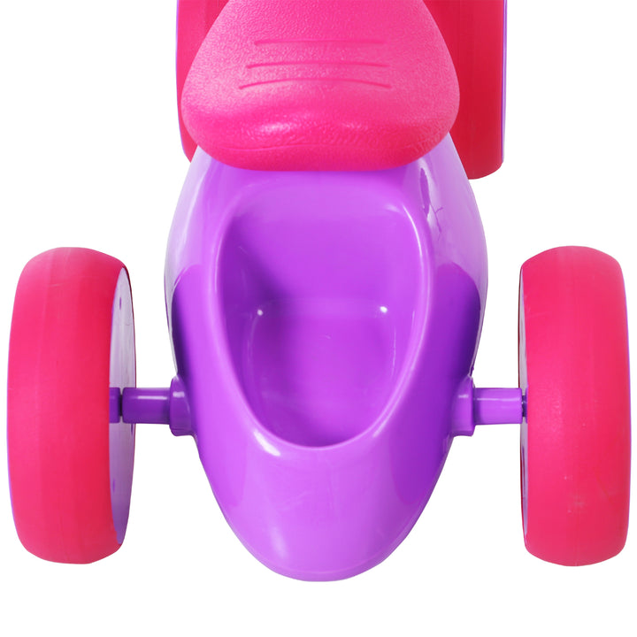 Toddler Walker: Ride-On Balance Trainer with Rubber Wheels