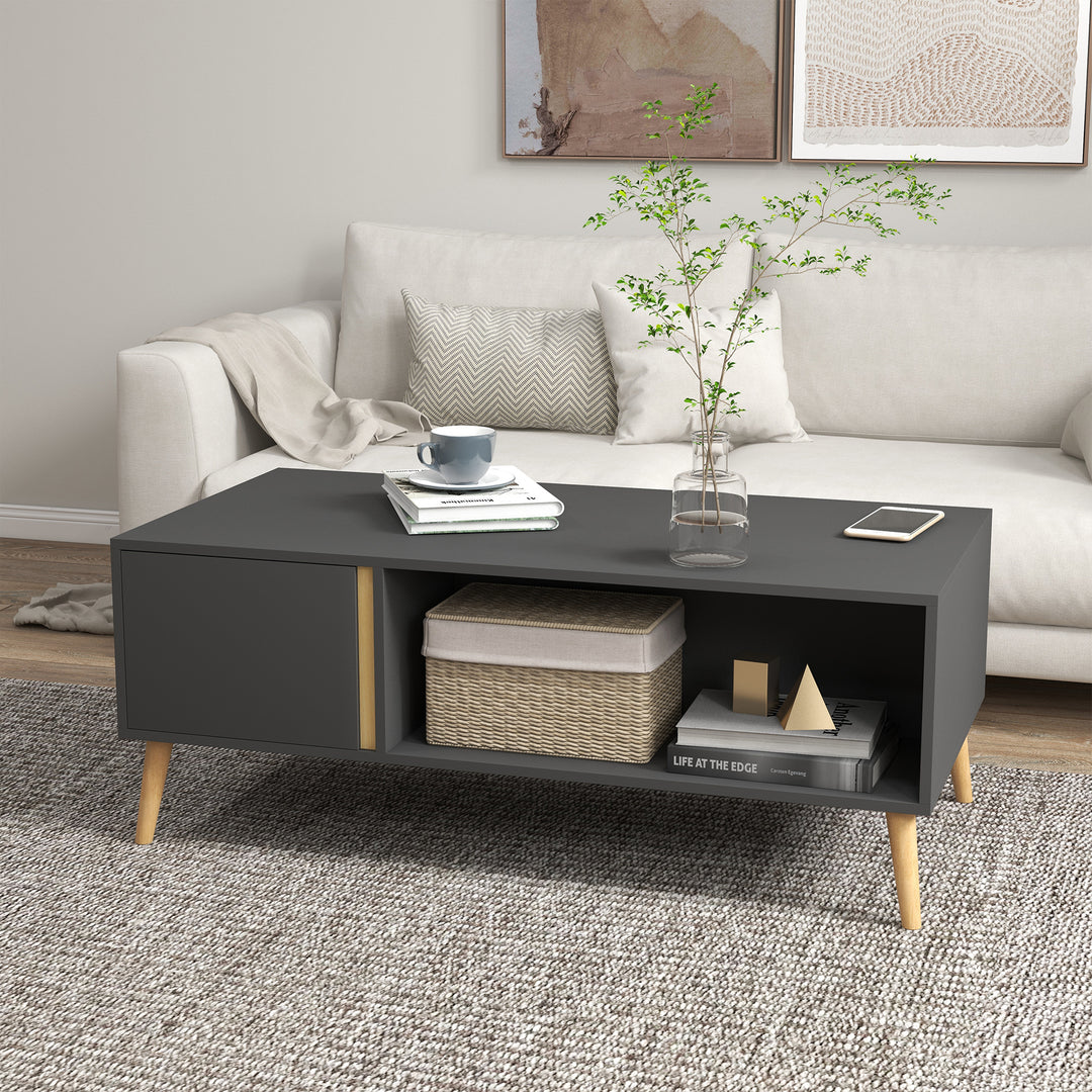 HOMCOM Modern Coffee Table