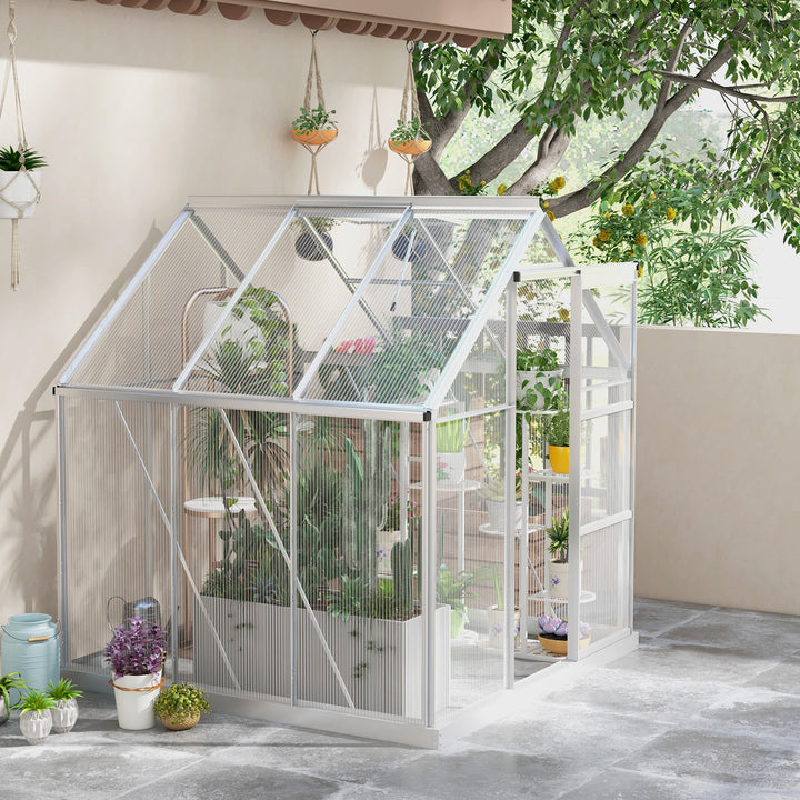 6 x 6ft Walk-In Greenhouse