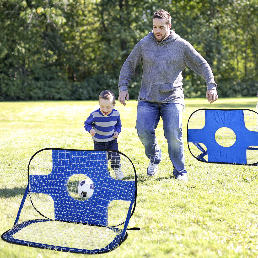 Pop-Up Soccer Goals: Portable Practice Nets for Outdoor Play