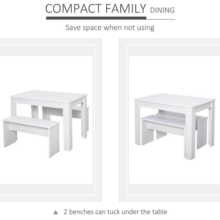 HOMCOM 3 Pieces Dining Set