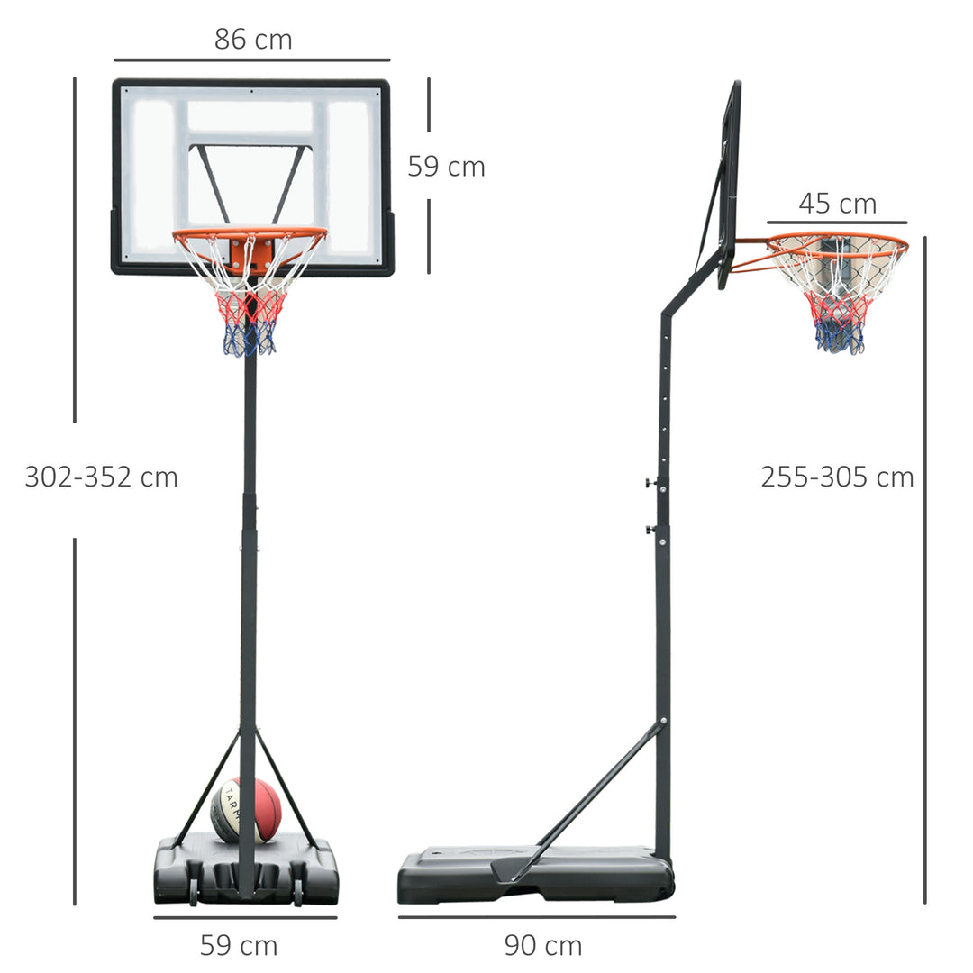 Adjustable Basketball Hoop Stand