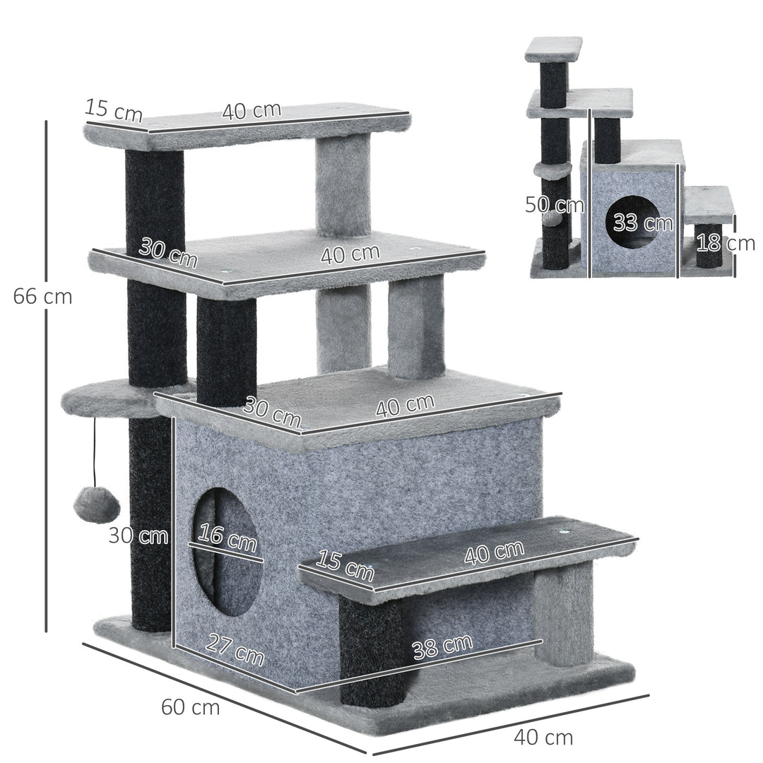 Pet Stairs: Adjustable Height Steps with Detachable Cover