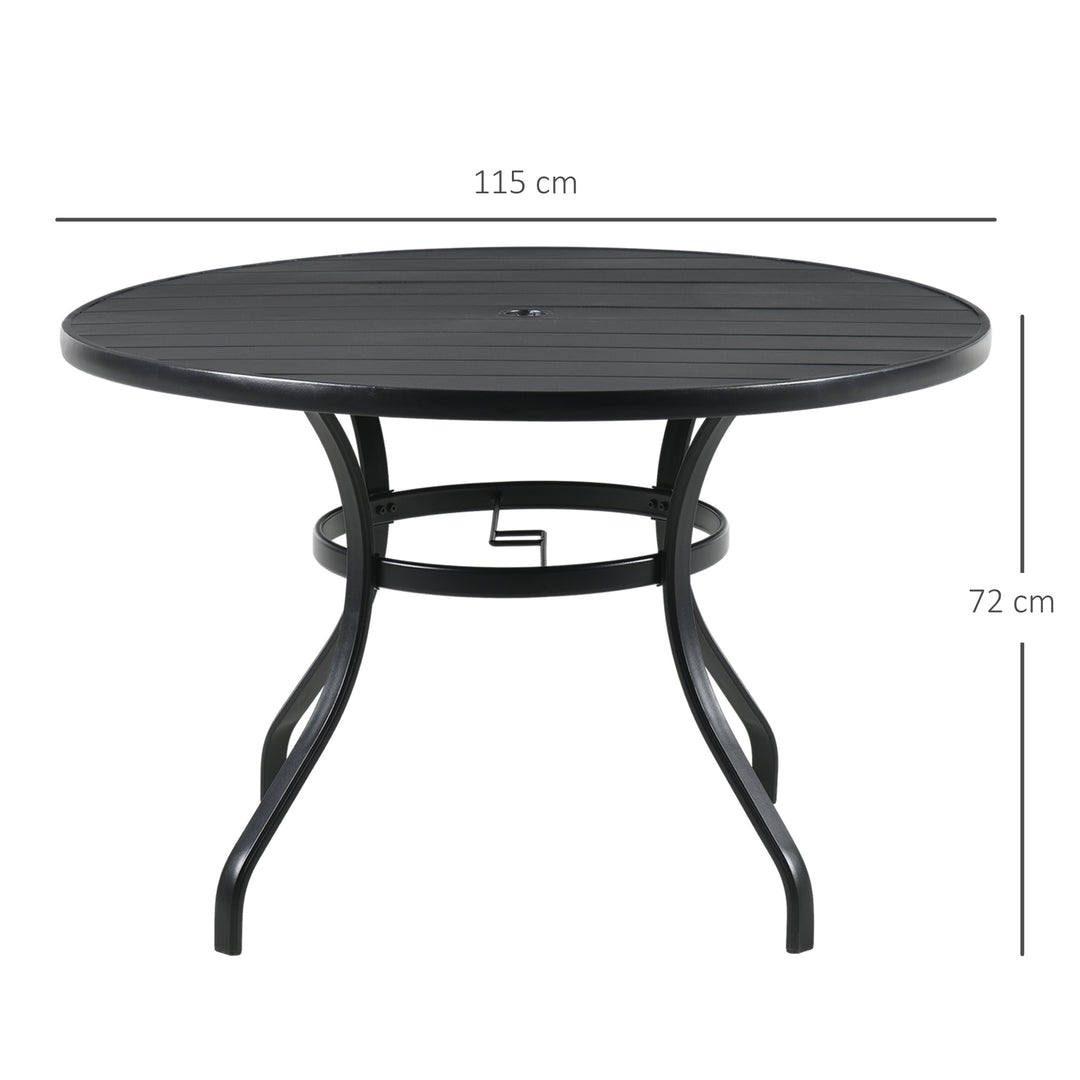 Garden Table with Parasol Hole