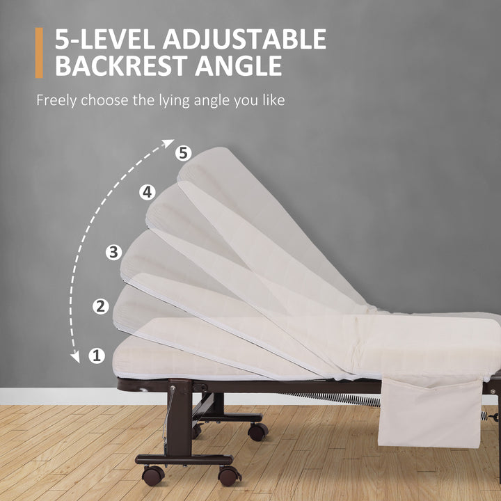 Folding Bed with 8cm Mattress