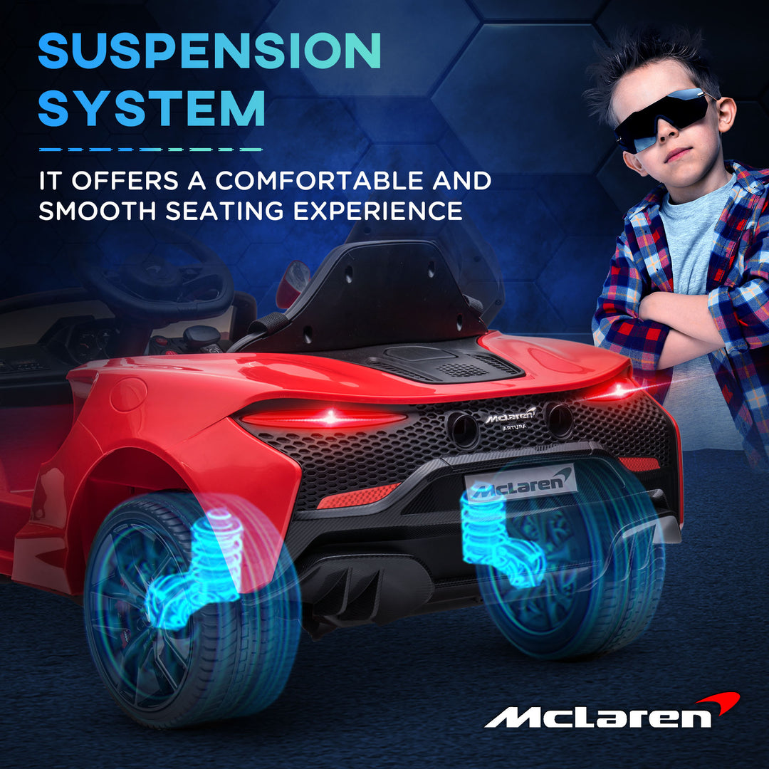 McLaren Officially Licensed Children's Electric Ride-On Car with Scissor Doors