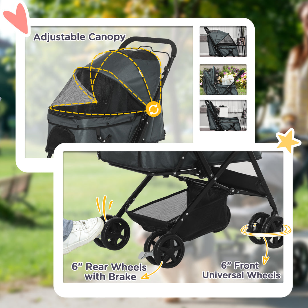 Foldable Pet Stroller