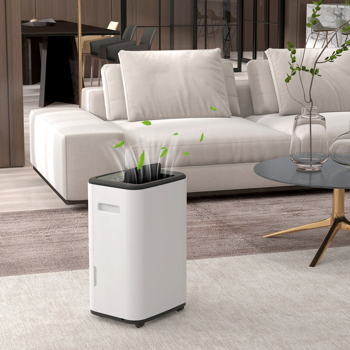 20L/Day Quiet Compact Dehumidifier with 24H Timer