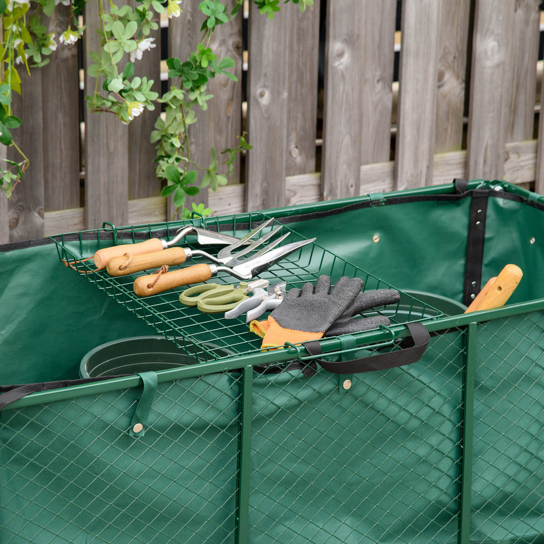 Heavy Duty Garden Trolley with 4 Wheels