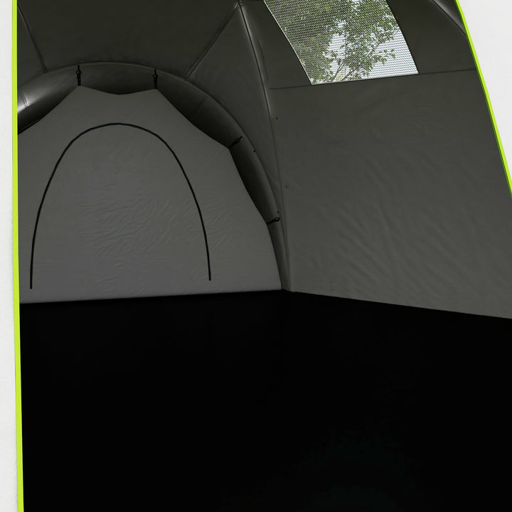 6-9 Man Tent with Bedrooms and Living Room