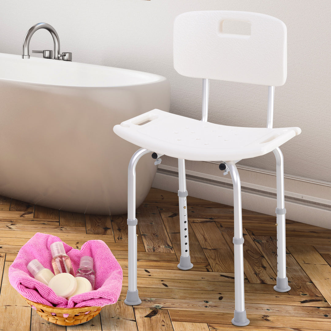 Adjustable Bath Perch: Secure Shower Stool for Elderly Care