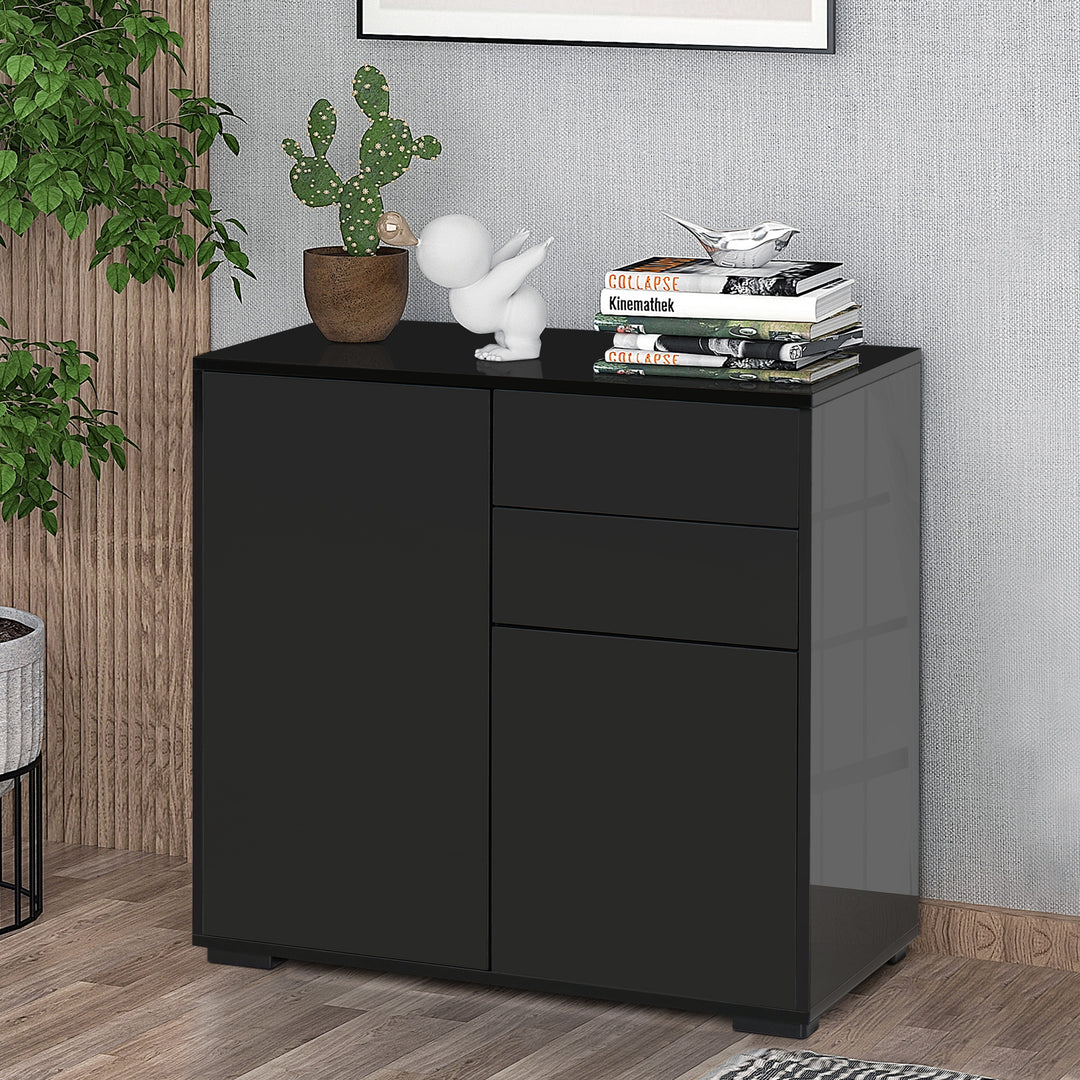 HOMCOM High Gloss Sideboard