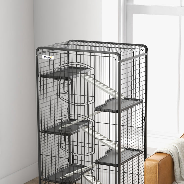 Five-Level Tall Small Animal Cage