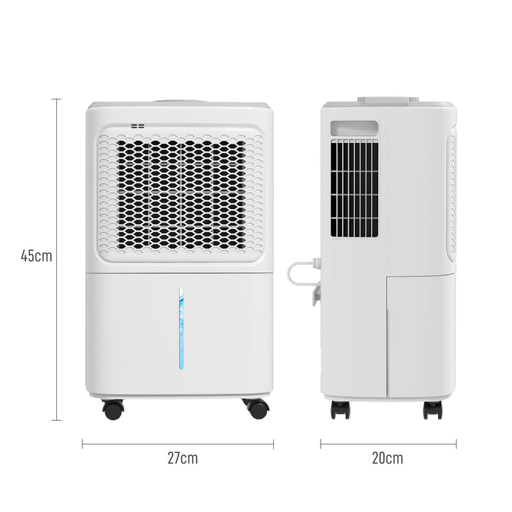 12L/Day Air Purifier Dehumidifier with Continuous Drainage