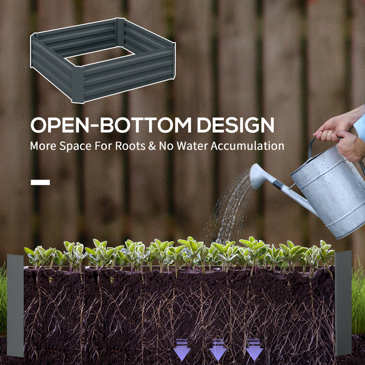 Raised Garden Beds: Elevated Galvanised Planter Boxes for Flowers & Herbs