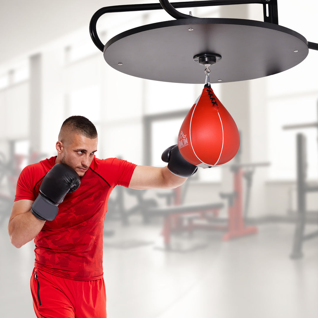 Boxing Speed Ball Set: Pear Bag with Platform