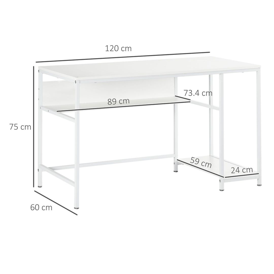 HOMCOM Compact Computer Desk