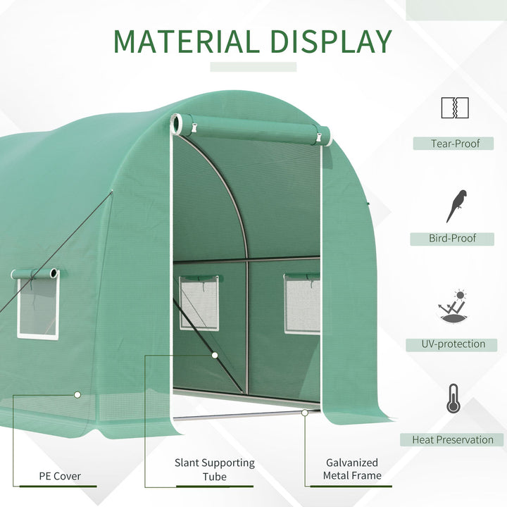 Walk-In Greenhouse: Spacious 3 x 2 M