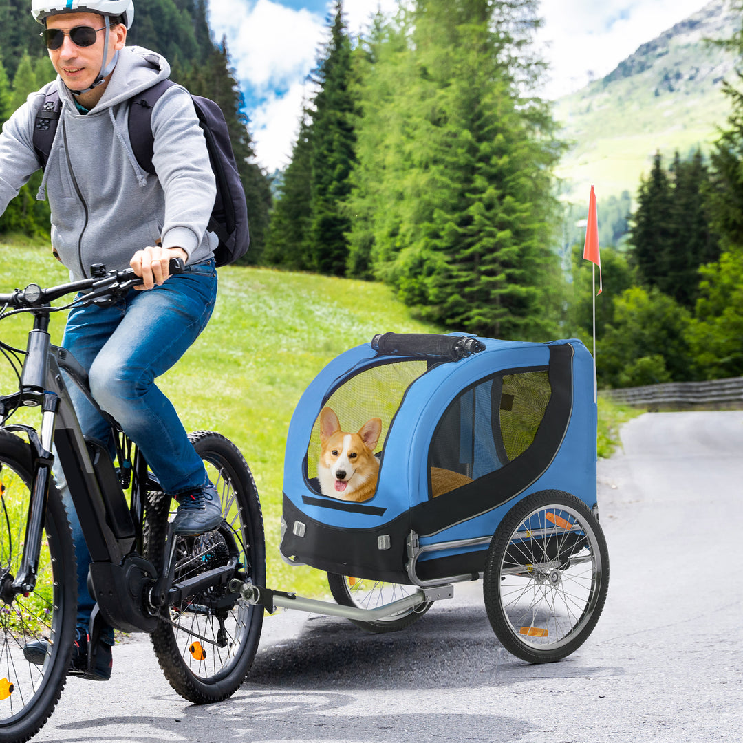 Secure Dog Bike Trailer