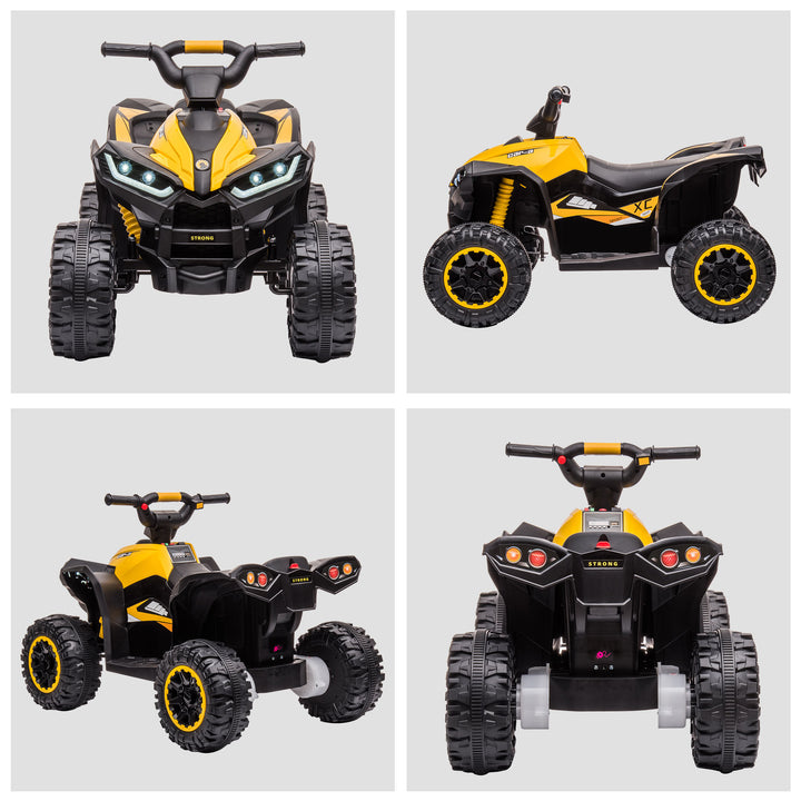 Kids' 12V Electric Quad Bike: Ride-On ATV with Forward/Reverse