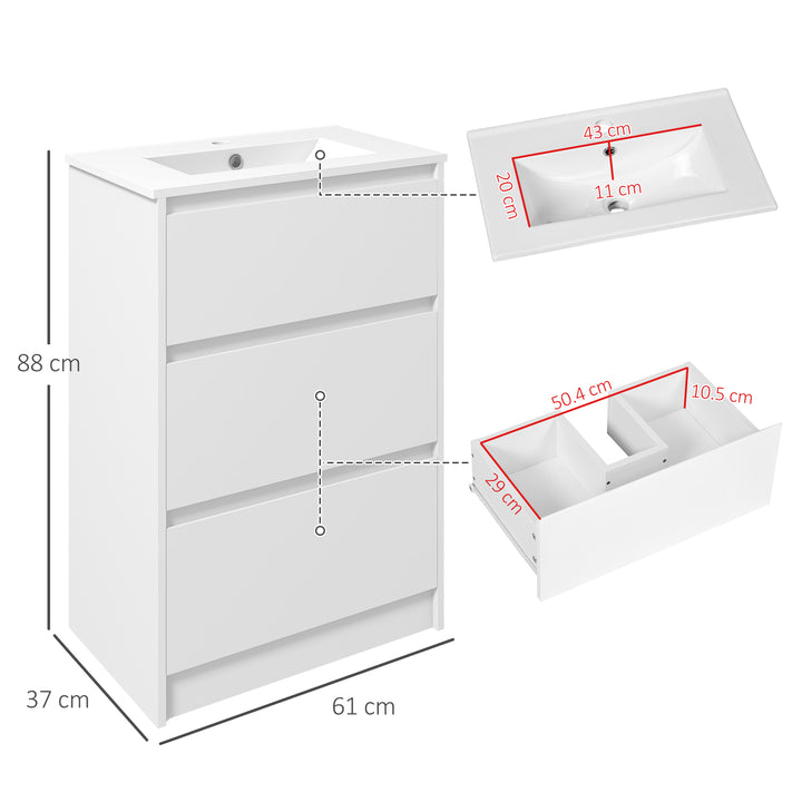 Kleankin Floor Standing Vanity Unit, White https://www.awin1.com/pclick.php?p=35839287899&a=1765756&m=17151 Aosom