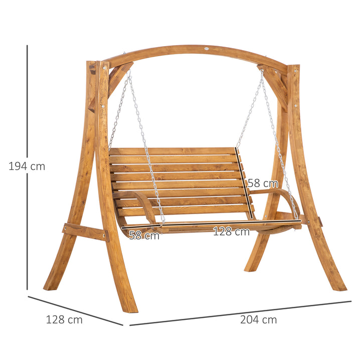 2 Seater Garden Swing Chair