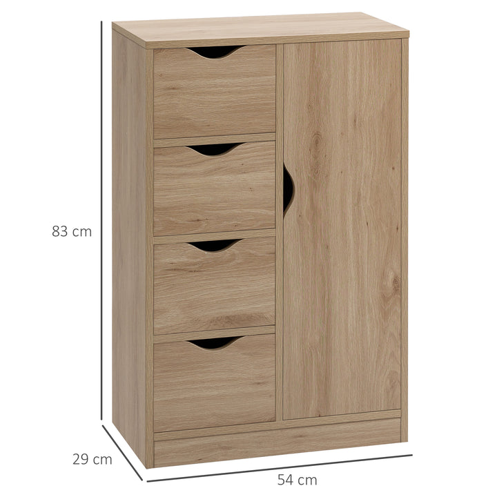 HOMCOM Bathroom Cabinet