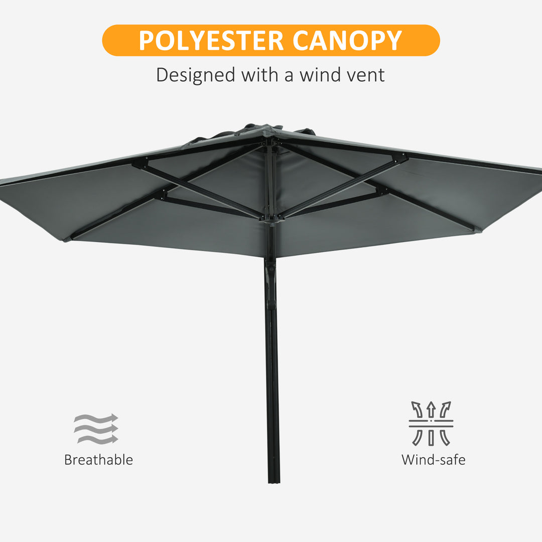 Waterproof Wall Mounted Parasol