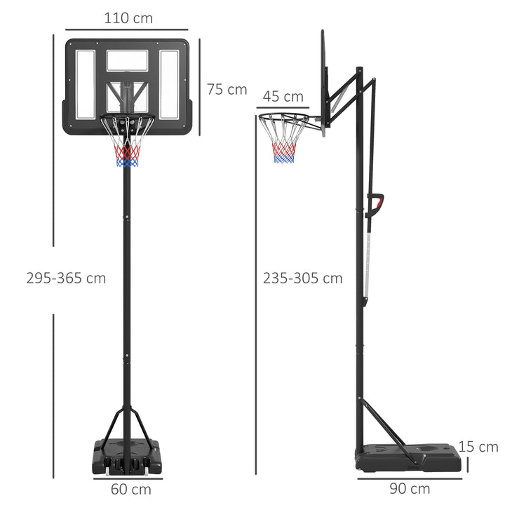 Height Adjustable Basketball System