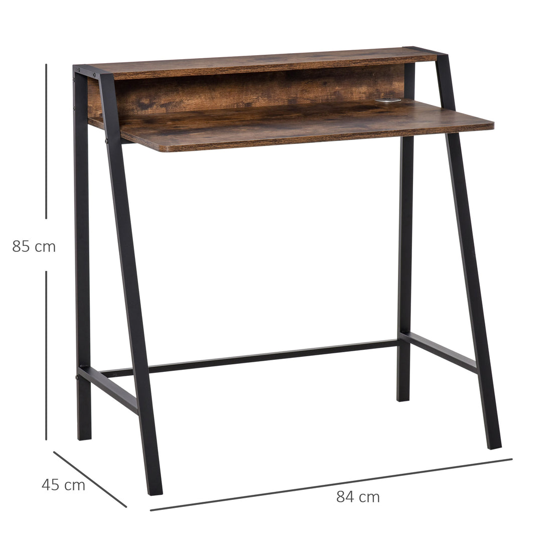 HOMCOM Writing Desk with Shelf